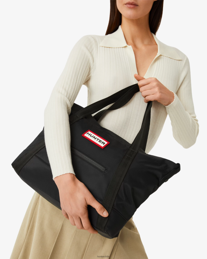 bolso shopper mediano con clip en la parte superior JV4X48457 Hunter hombres