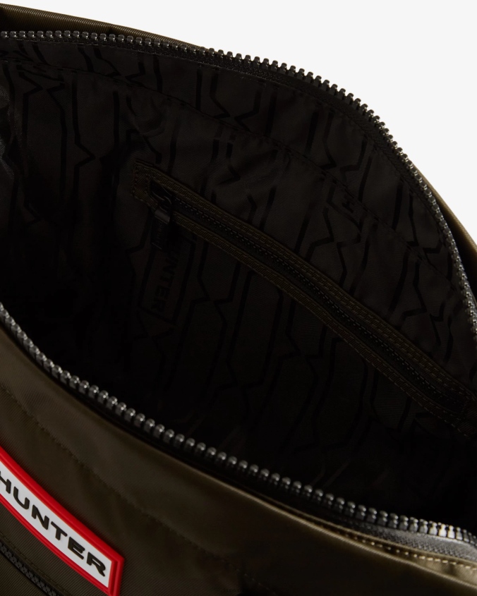 bolso shopper mediano con clip en la parte superior JV4X48458 Hunter hombres