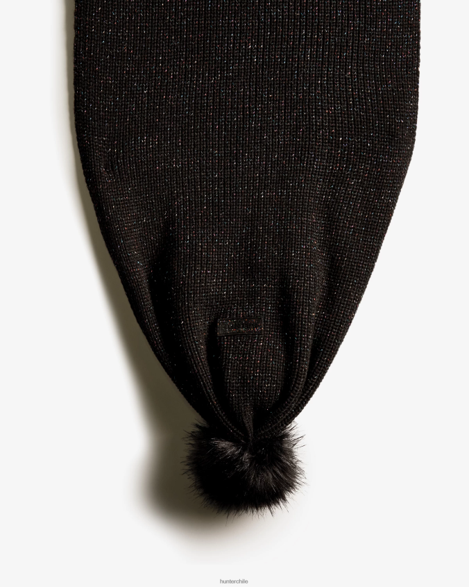 fular con pompones de lúrex y purpurina JV4X48484 Hunter hombres