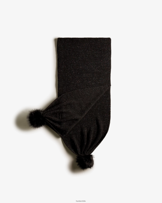 fular con pompones de lúrex y purpurina JV4X48484 Hunter hombres