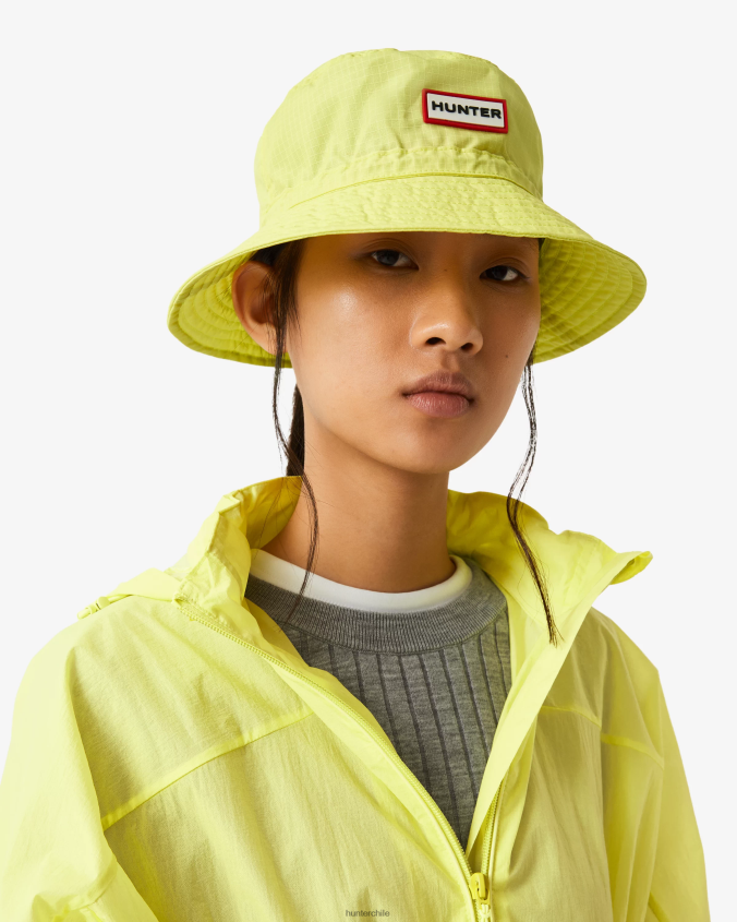 sombrero de pescador de nailon reciclado ripstop de viaje JV4X48414 Hunter hombres