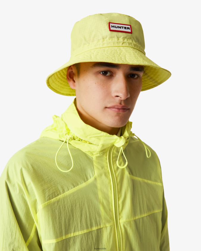 sombrero de pescador de nailon reciclado ripstop de viaje JV4X48414 Hunter hombres