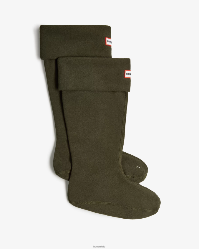 calcetines altos para botas con puños de tejido polar reciclado JV4X48397 Hunter hombres