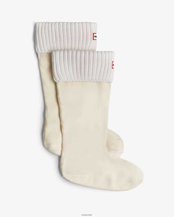 calcetines para botas altas con puño medio tipo cárdigan reciclado JV4X48490 Hunter hombres