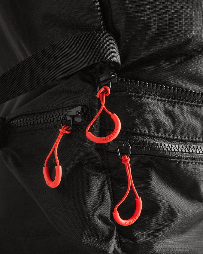 mochila bidireccional de nailon reciclado ripstop de viaje JV4X48406 Hunter hombres