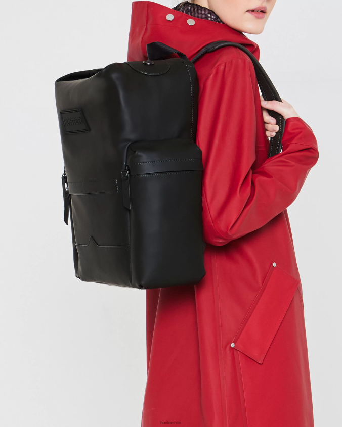 mochila con clip superior - cuero engomado JV4X48426 Hunter hombres