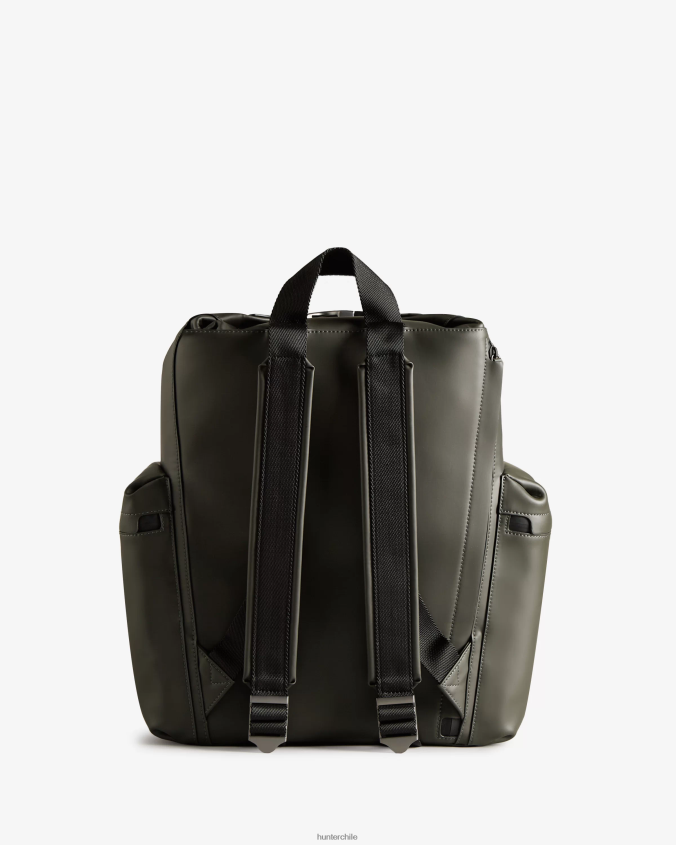mochila con clip superior - cuero engomado JV4X48427 Hunter hombres