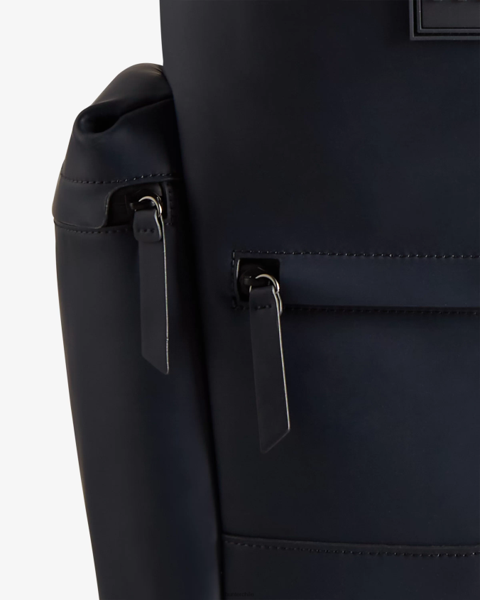 mochila con clip superior - cuero engomado JV4X48428 Hunter hombres