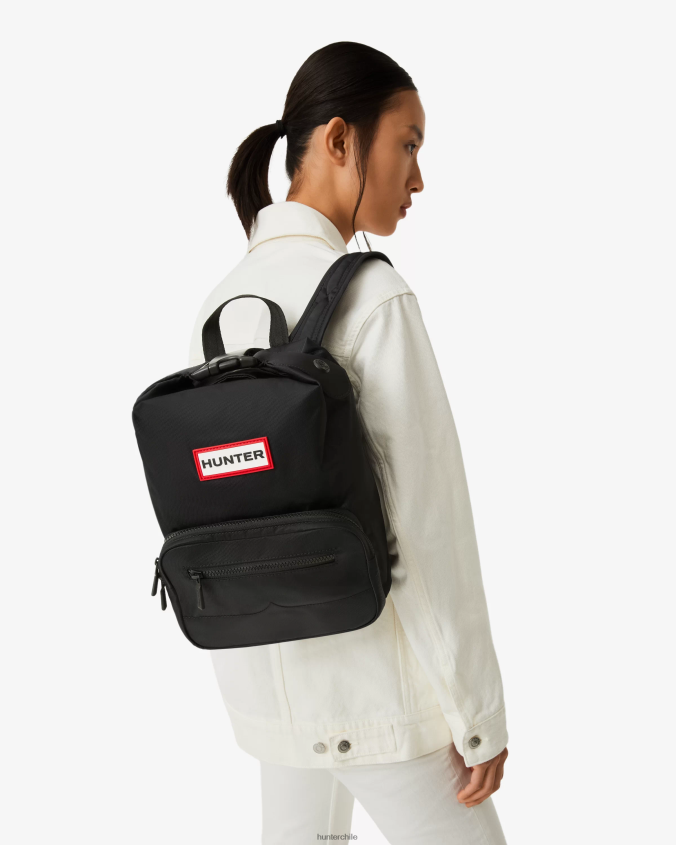 mochila mini pioneer de nailon con clip superior JV4X48423 Hunter hombres