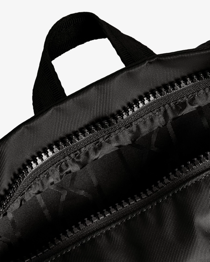 mochila mini pioneer de nailon con clip superior JV4X48423 Hunter hombres