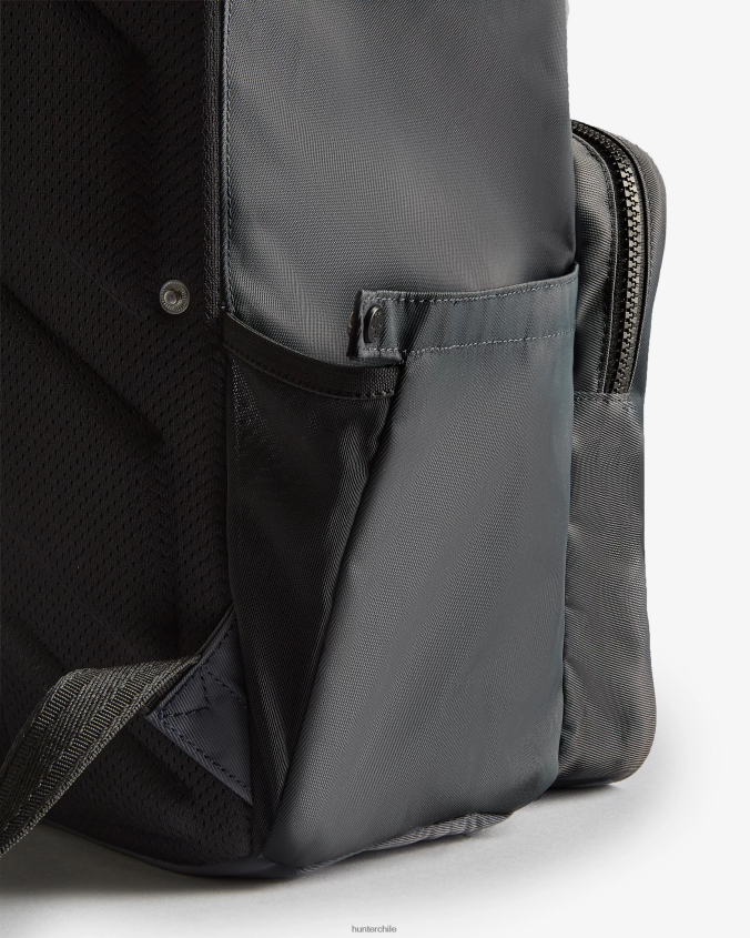 mochila pioneer de nailon con clip superior JV4X48421 Hunter hombres