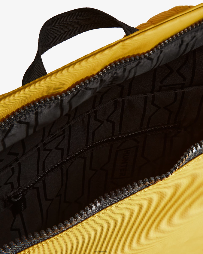 mochila pioneer de nailon con clip superior JV4X48422 Hunter hombres