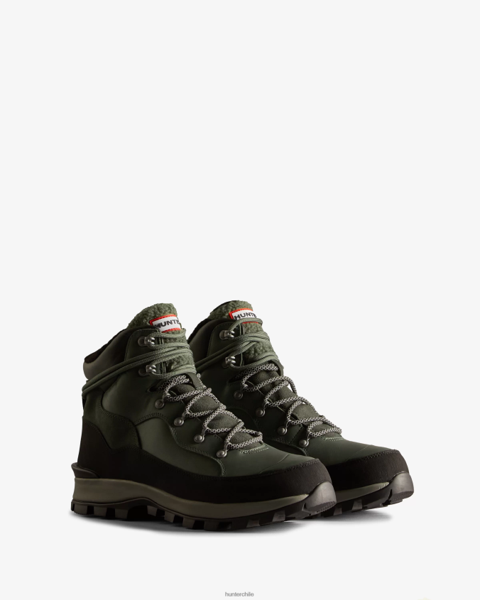 botas comando explorer de cuero con cordones y aislamiento JV4X48538 Hunter hombres