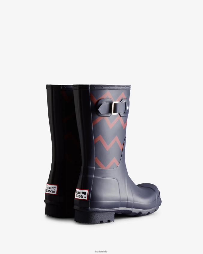 blazers de remo botas de lluvia cortas en zig zag JV4X48542 Hunter hombres