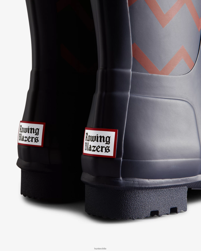 blazers de remo botas de lluvia cortas en zig zag JV4X48542 Hunter hombres