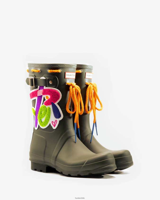 bota de lluvia corta original hunter x sam lao JV4X48539hombres