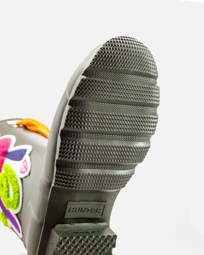 bota de lluvia corta original hunter x sam lao JV4X48539hombres