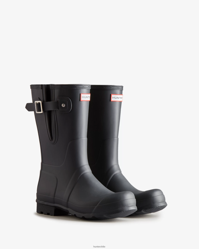 botas de lluvia ajustables laterales cortos JV4X48544 Hunter hombres