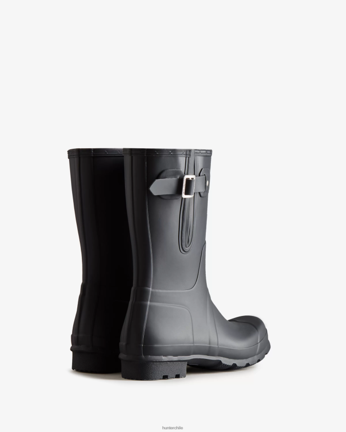 botas de lluvia ajustables laterales cortos JV4X48544 Hunter hombres