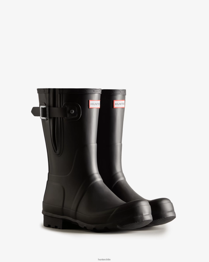 botas de lluvia ajustables laterales cortos JV4X48548 Hunter hombres