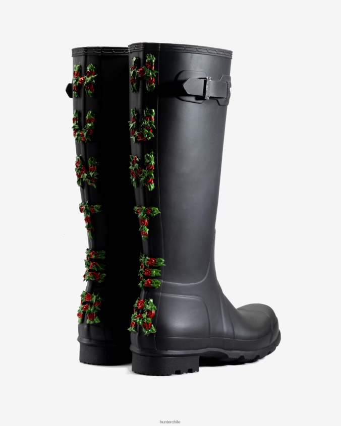 botas de lluvia altas club bum con tira trasera JV4X48560 Hunter hombres