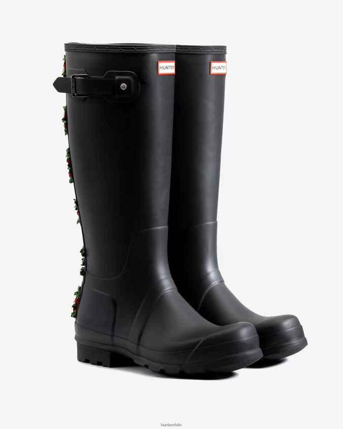 botas de lluvia altas club bum con tira trasera JV4X48560 Hunter hombres