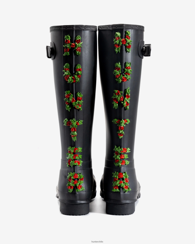 botas de lluvia altas club bum con tira trasera JV4X48560 Hunter hombres