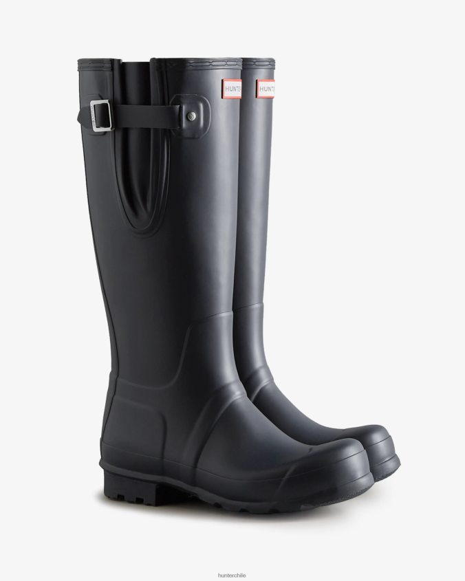 botas de lluvia altas con ajuste lateral JV4X48563 Hunter hombres