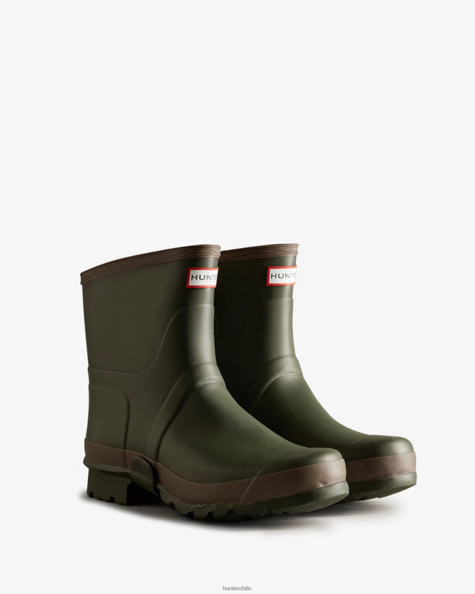 botas de lluvia cortas de jardinero JV4X48519 Hunter hombres