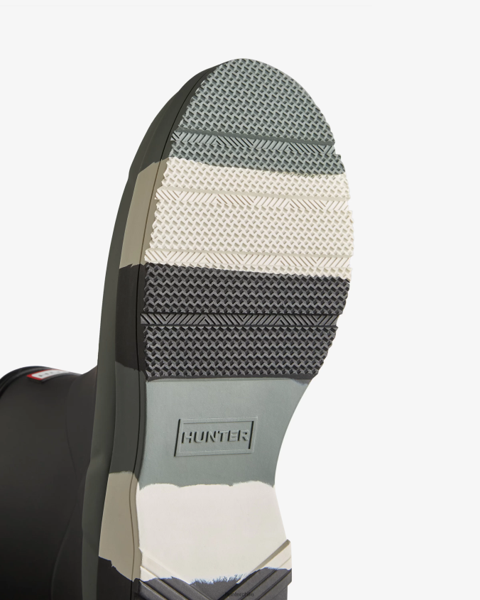 botas de lluvia play suela rayas cortas JV4X48558 Hunter hombres