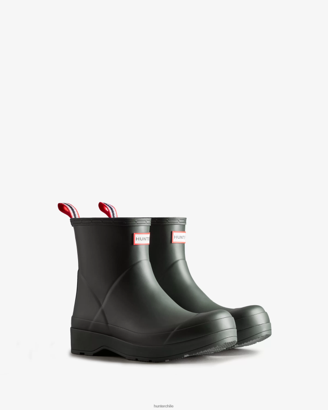 jugar botas de lluvia cortas JV4X48524 Hunter hombres