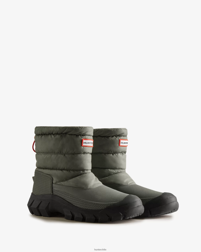 botas de nieve cortas con aislamiento intrepid JV4X48532 Hunter hombres