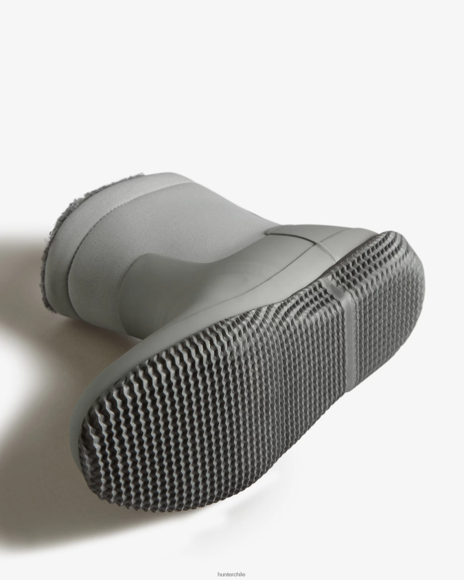 botas con aislamiento y parte superior enrollable de piel de oveja vegana JV4X48599 Hunter hombres