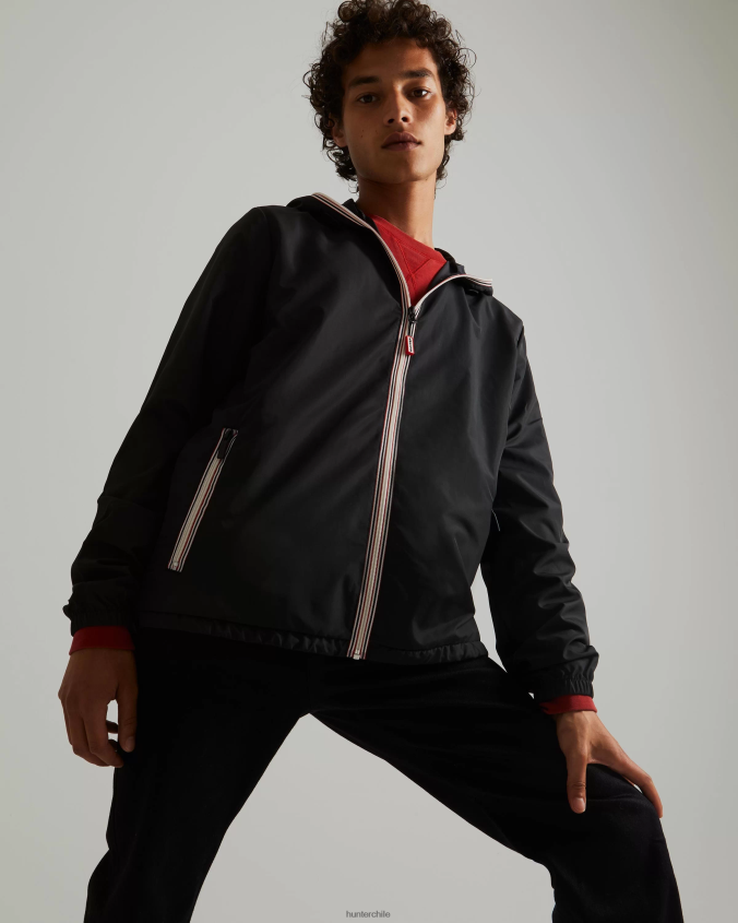chaqueta plegable ligera reciclada JV4X48612 Hunter hombres