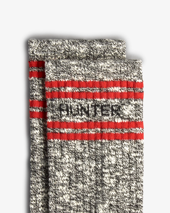 calcetines altos de mouline universitarios con marca JV4X48390 Hunter mujer