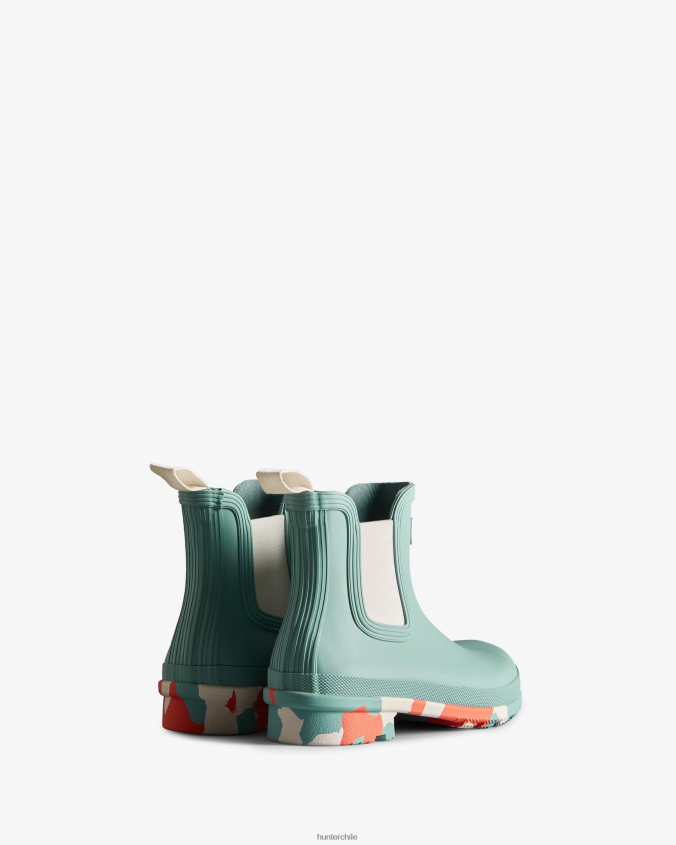 botines chelsea con suela de color JV4X48280 Hunter mujer