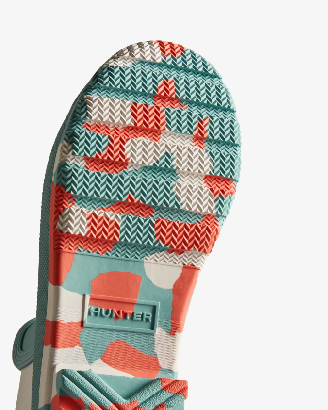 botines chelsea con suela de color JV4X48280 Hunter mujer