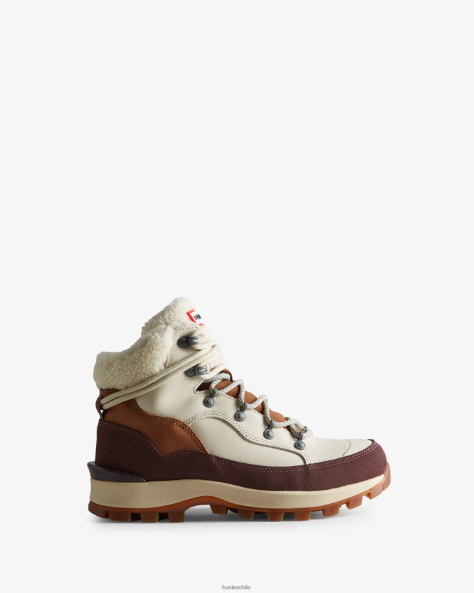 botas comando explorer de cuero con cordones y aislamiento JV4X48271 Hunter mujer