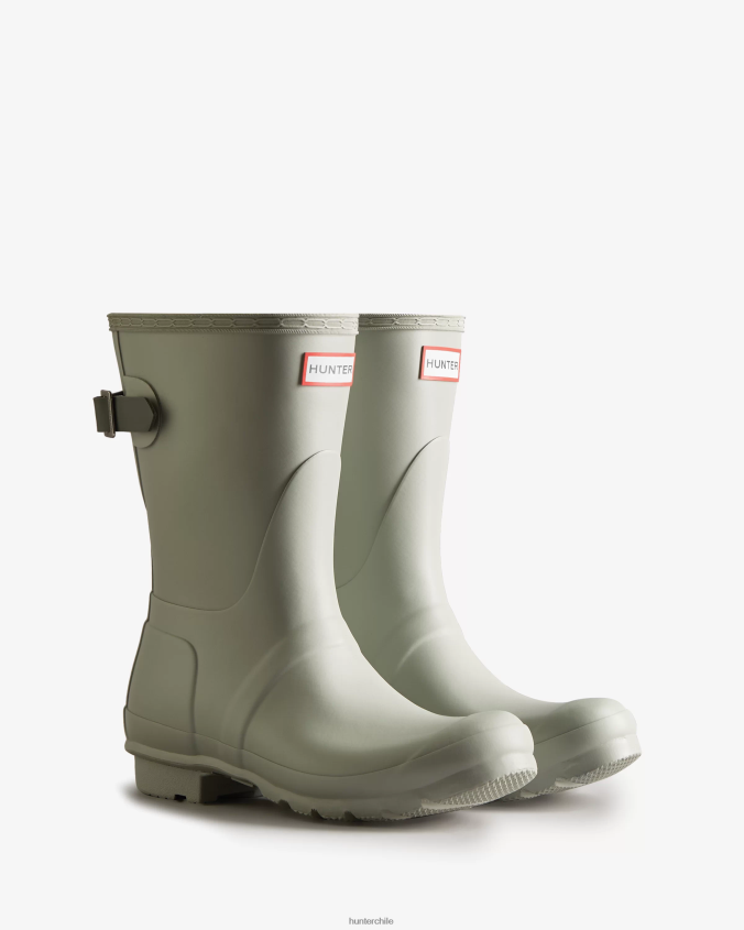 botas de lluvia ajustables con espalda corta JV4X48173 Hunter mujer