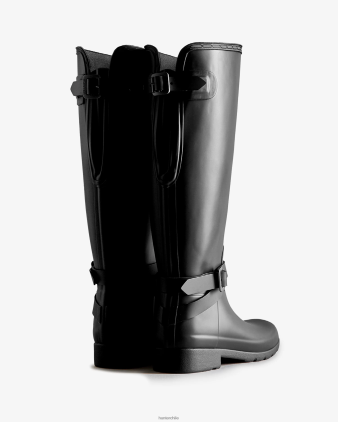 botas de lluvia altas ajustables y refinadas y de corte entallado JV4X4894 Hunter mujer