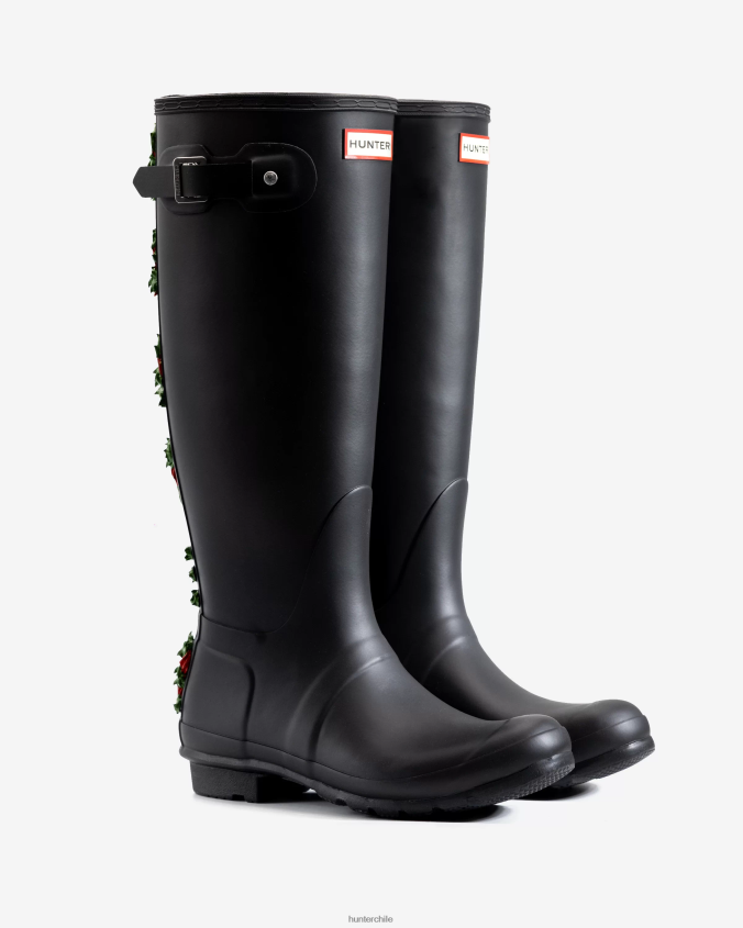 botas de lluvia altas club bum con tira trasera JV4X48230 Hunter mujer