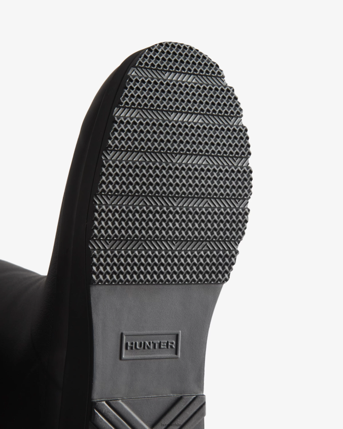 botas de lluvia altas con aislamiento de piel de oveja vegana JV4X48152 Hunter mujer