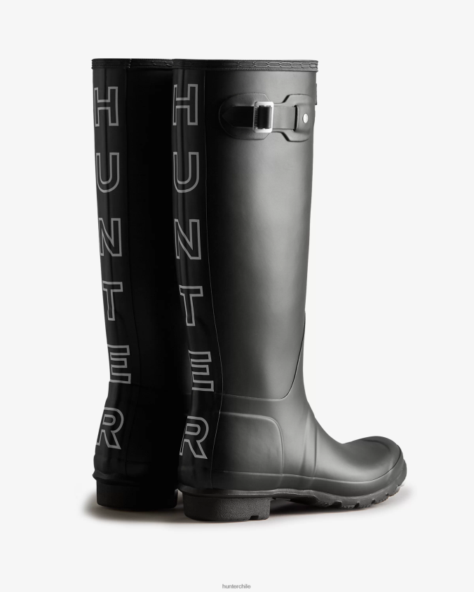 botas de lluvia altas con correa trasera JV4X4870 Hunter mujer