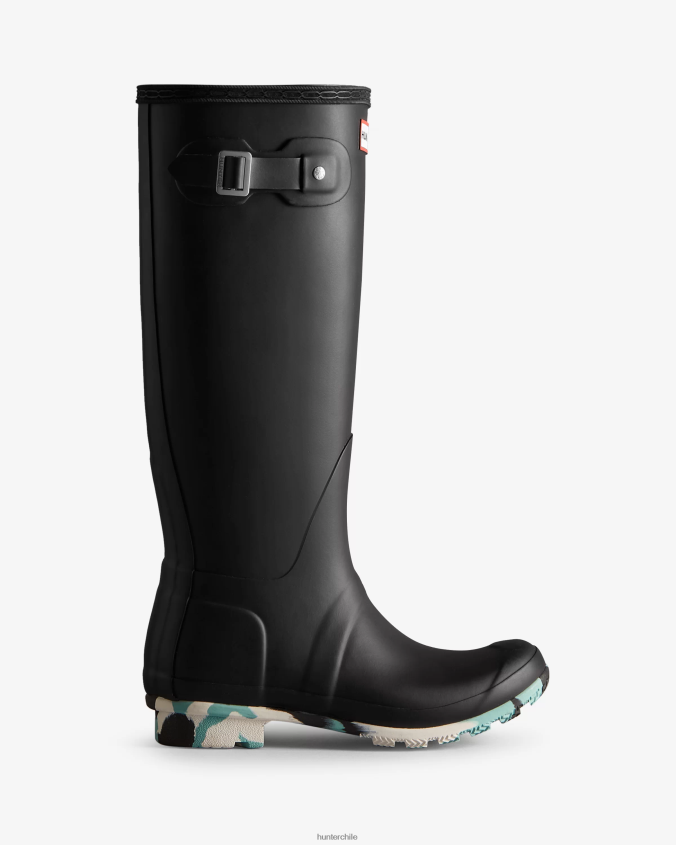 botas de lluvia altas con suela de color JV4X48134 Hunter mujer