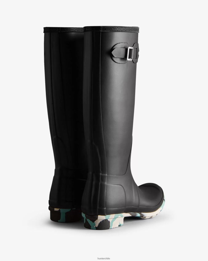 botas de lluvia altas con suela de color JV4X48134 Hunter mujer