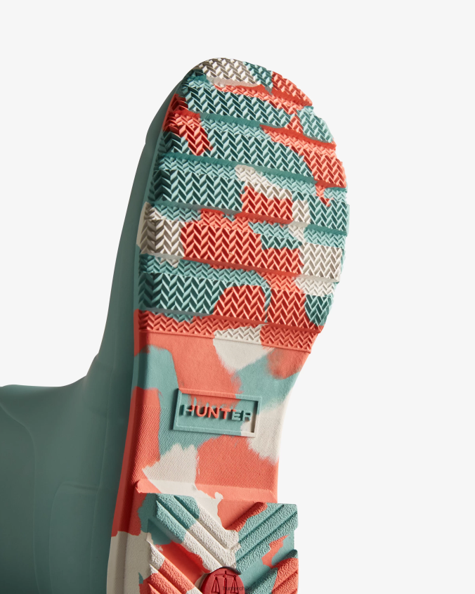 botas de lluvia altas con suela de color JV4X48135 Hunter mujer