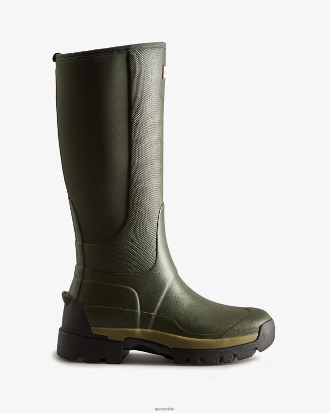 botas de lluvia altas híbridas field balmoral JV4X48193 Hunter mujer