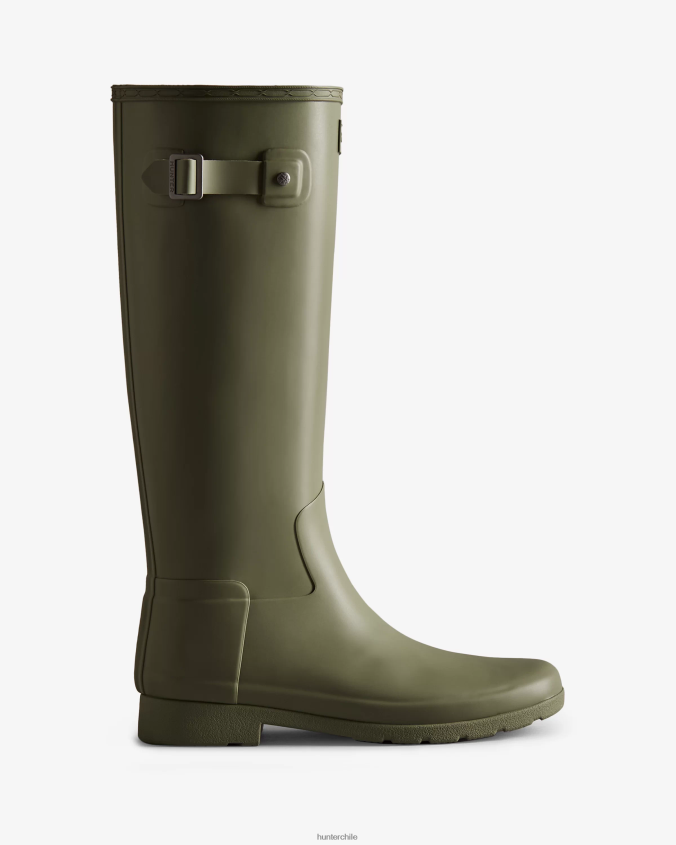 botas de lluvia altas refinadas y de corte slim JV4X4866 Hunter mujer