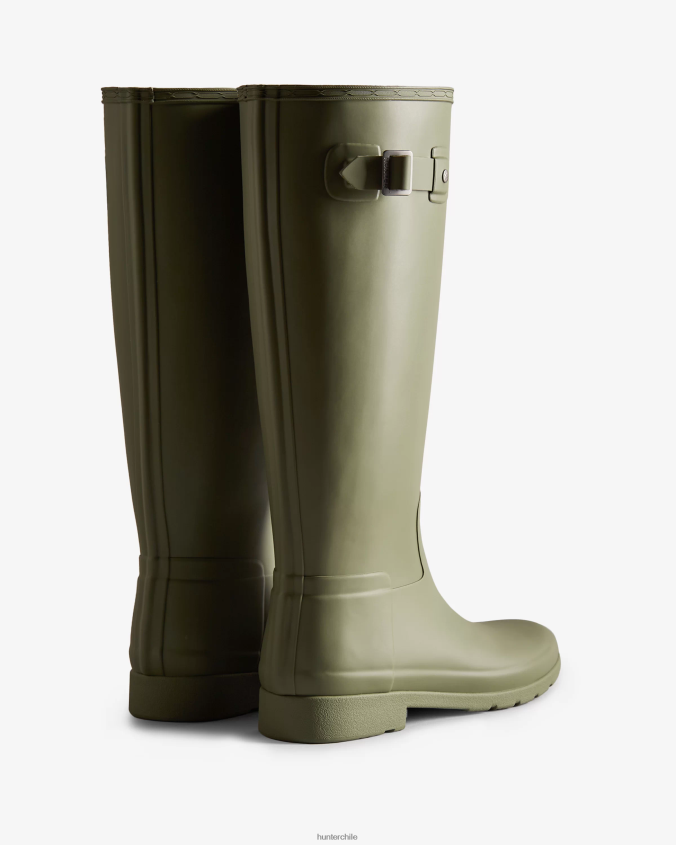 botas de lluvia altas refinadas y de corte slim JV4X4866 Hunter mujer