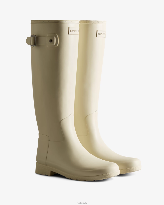 botas de lluvia altas refinadas y de corte slim JV4X4867 Hunter mujer